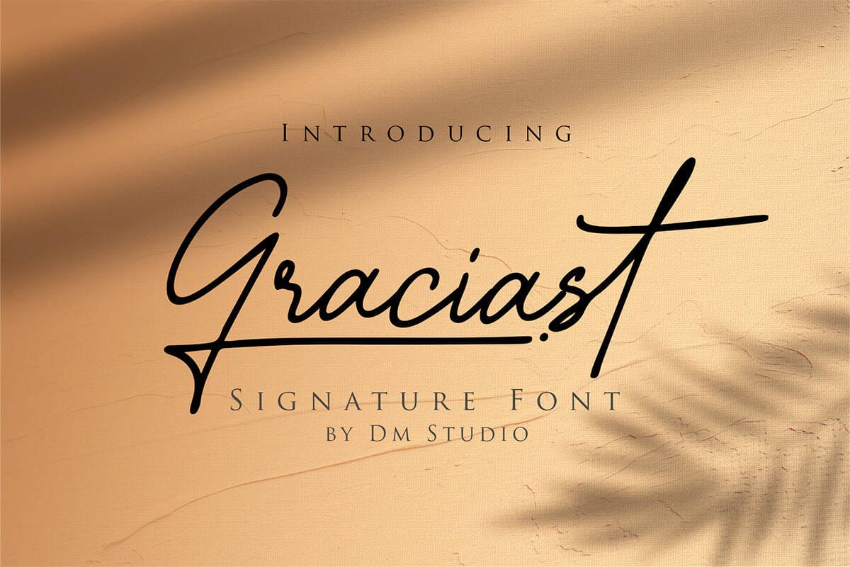 Graciast Font Preview1