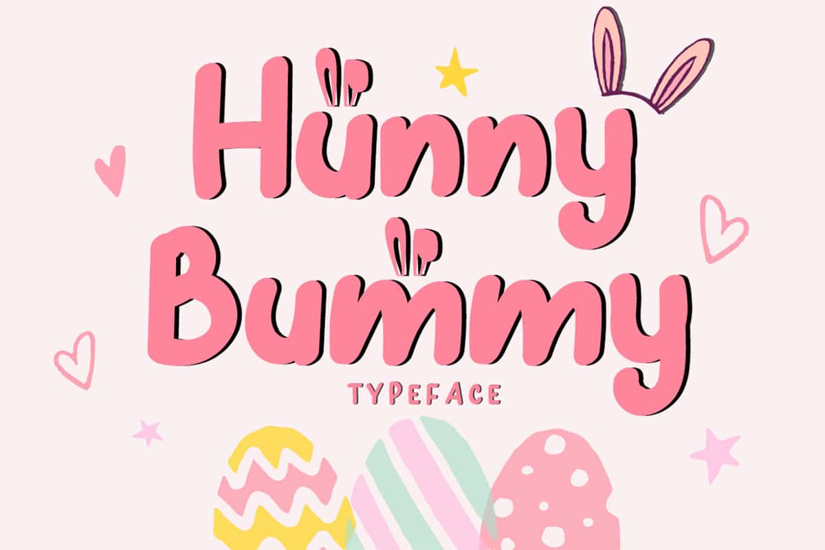 Hunny Bummy Font Preview1