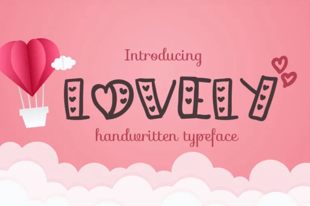 Lovely Fun Handwritten for Kids Font