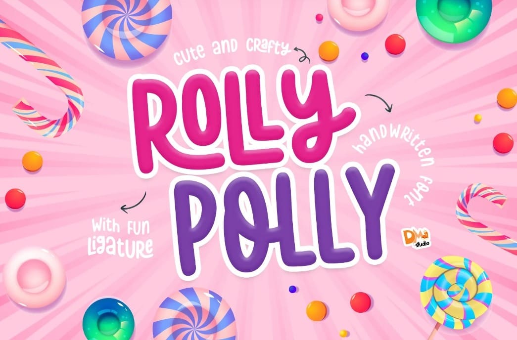 Rolly Polly Holiday Font