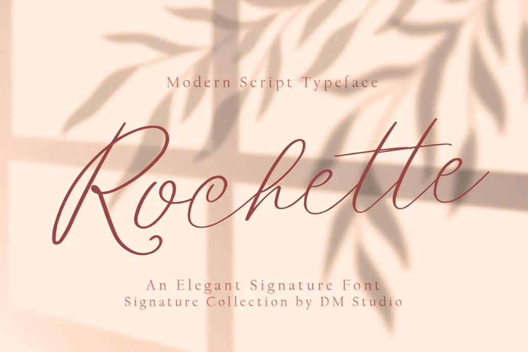 Rochette An Elegant Font for Wedding Anniversary Quotes