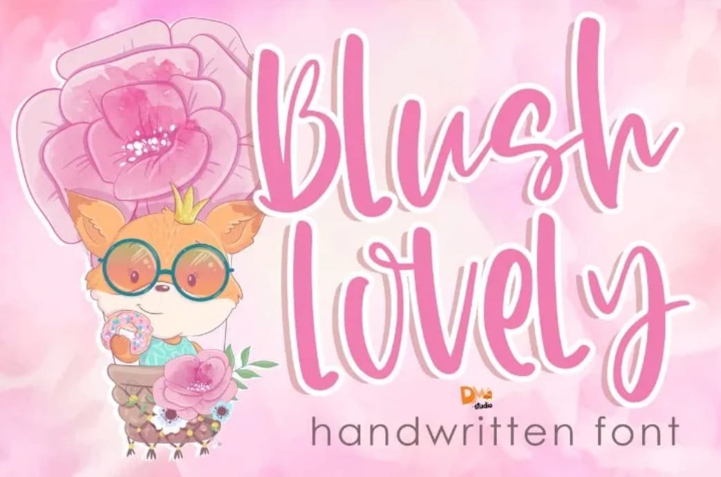 Blush Lovely Handwritten Font