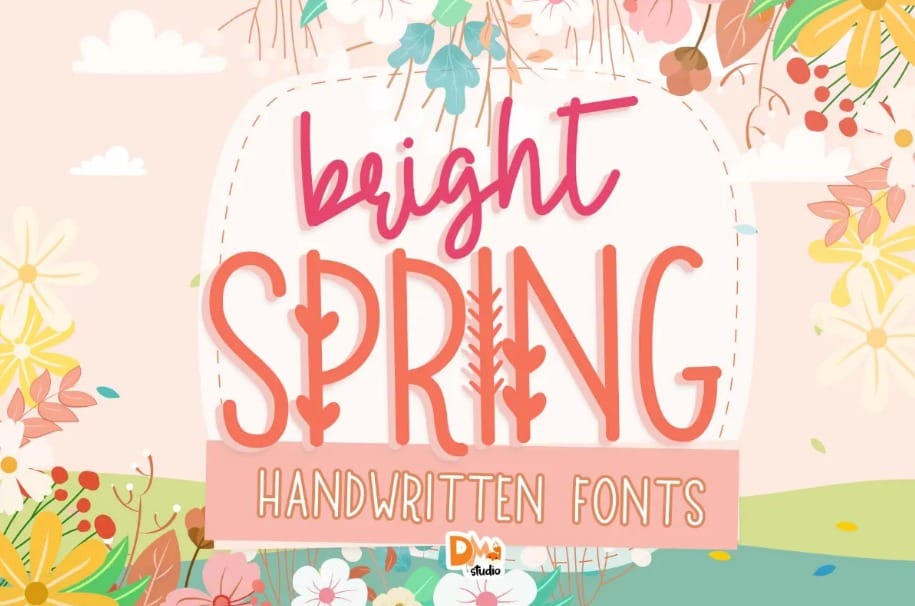Bright Spring Great Choice for Funny Quotes Spring Font