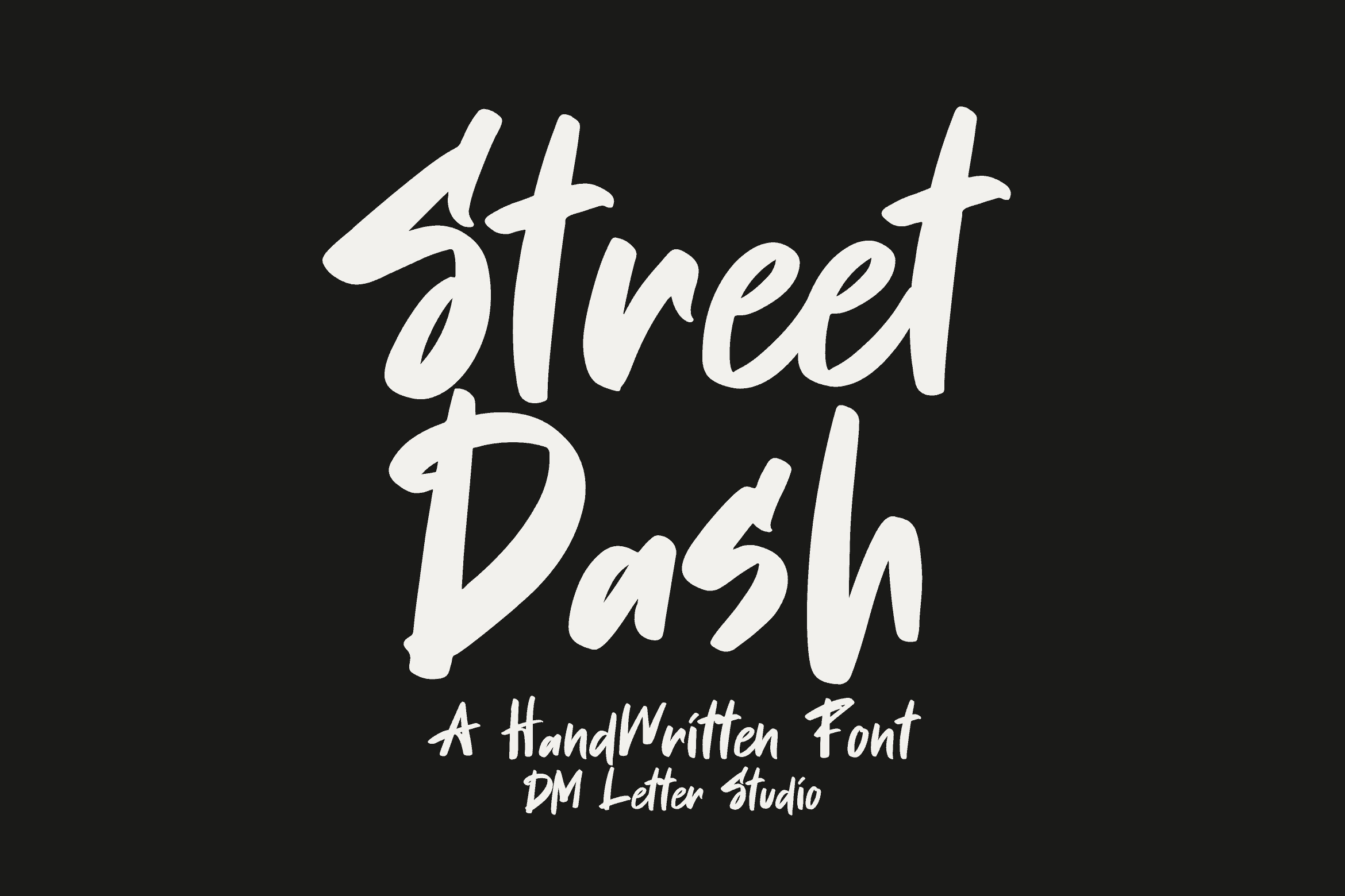 Street Dash - DM Letter Studio