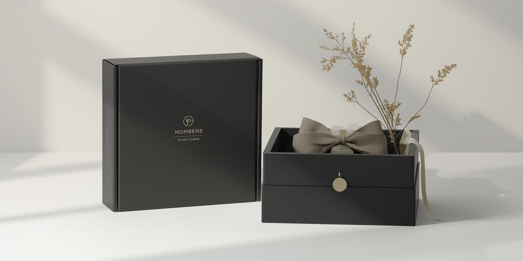 Gift Box Packaging AI Prompts for Minimal Luxury Styles