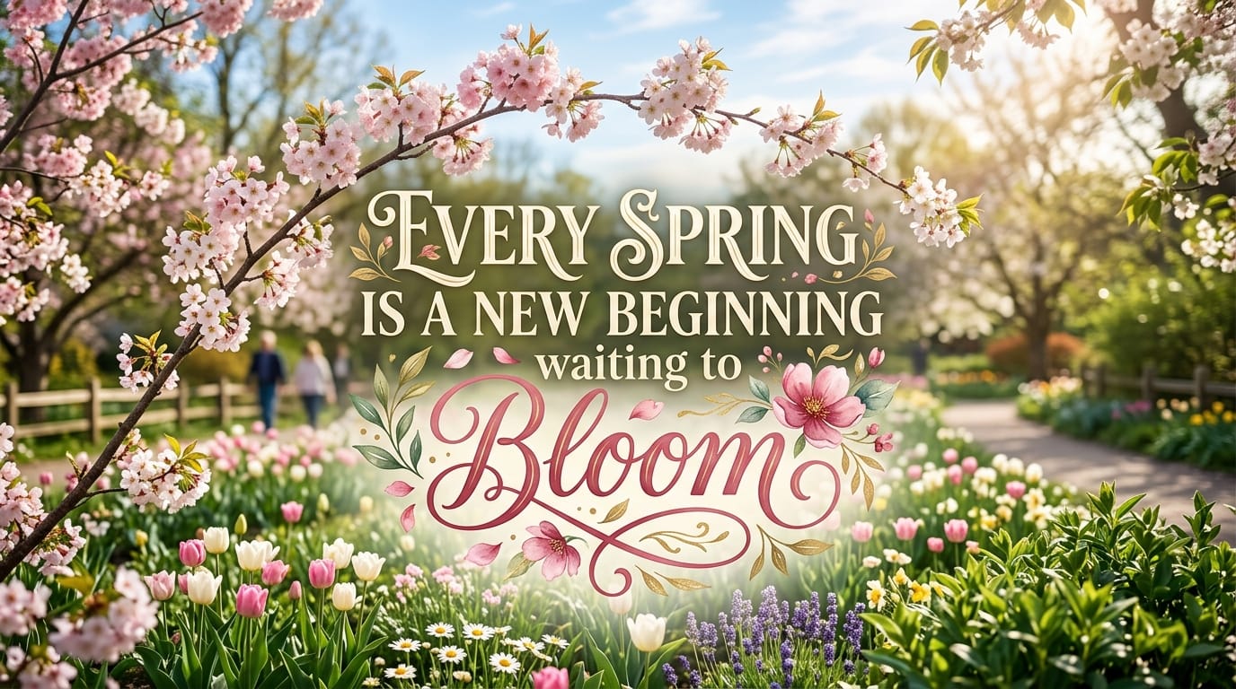 50 Spring Quotes for Positive Vibes and New Beginnings