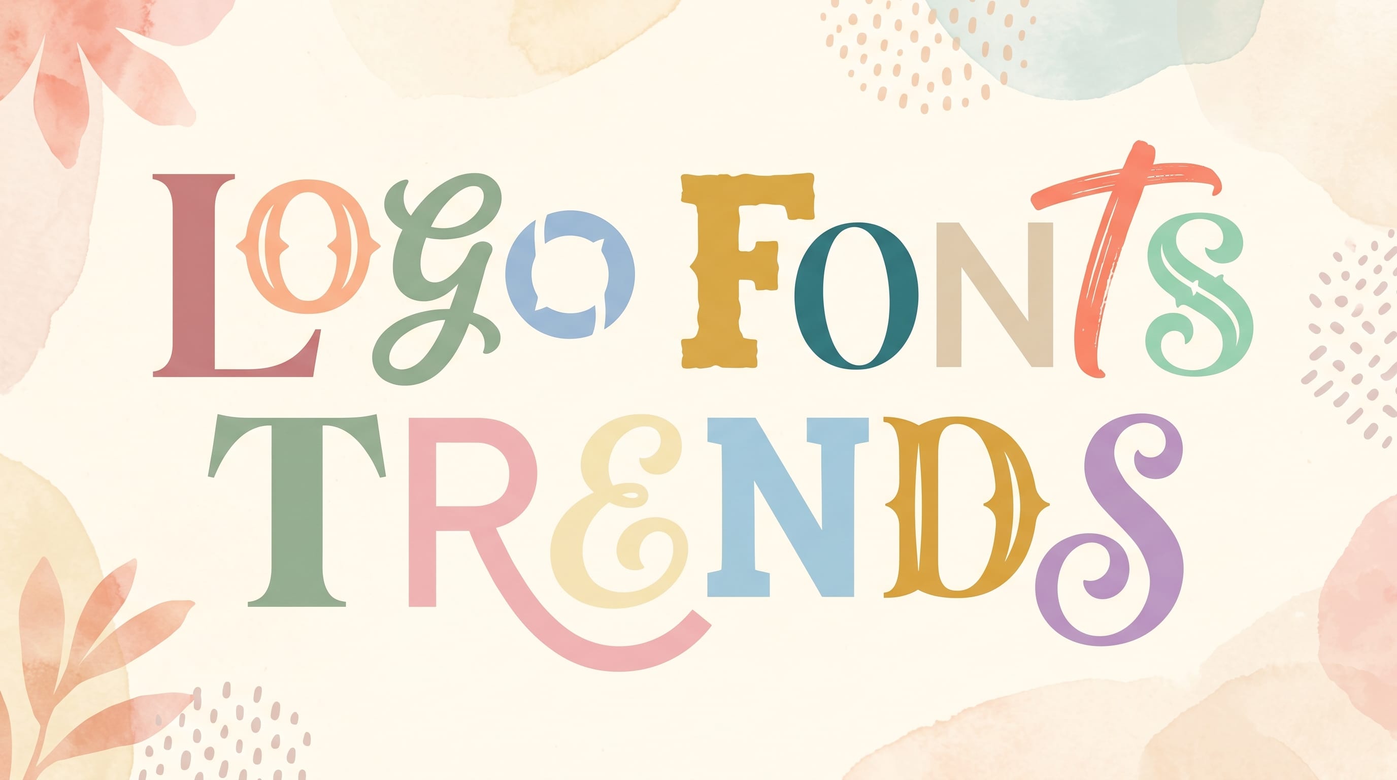 logo fonts trends