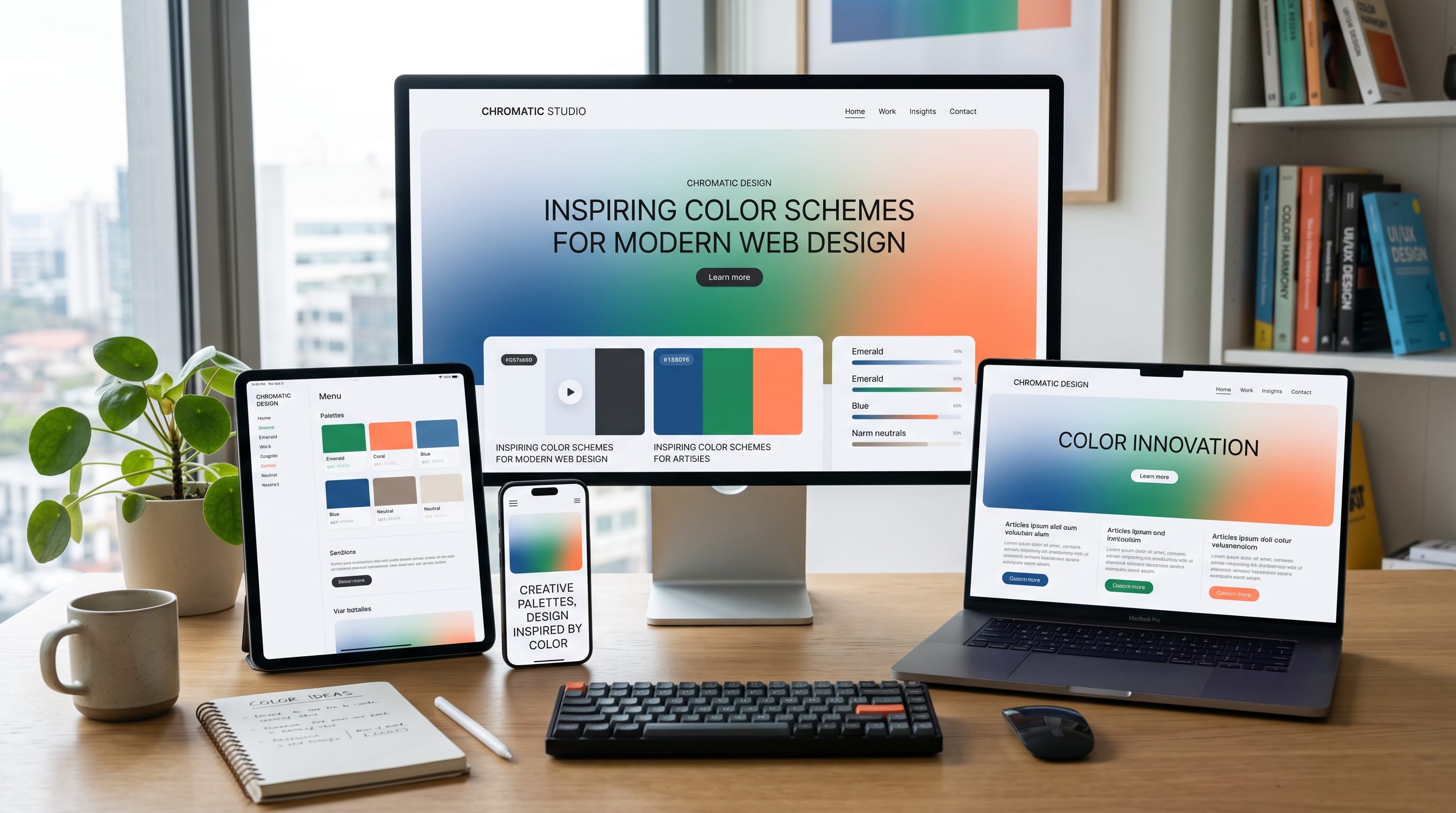 Website color scheme ideas