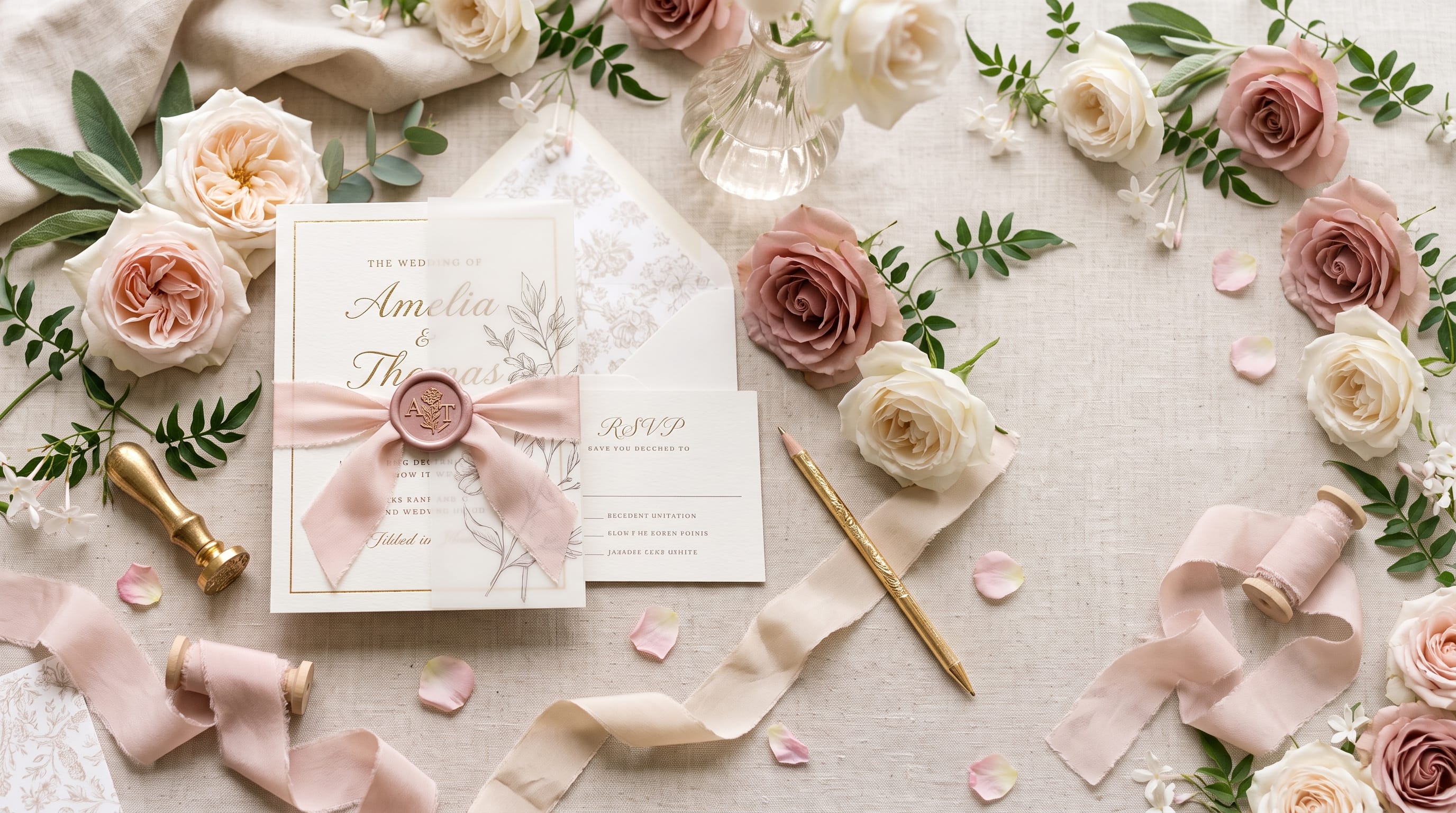 wedding graphic design style