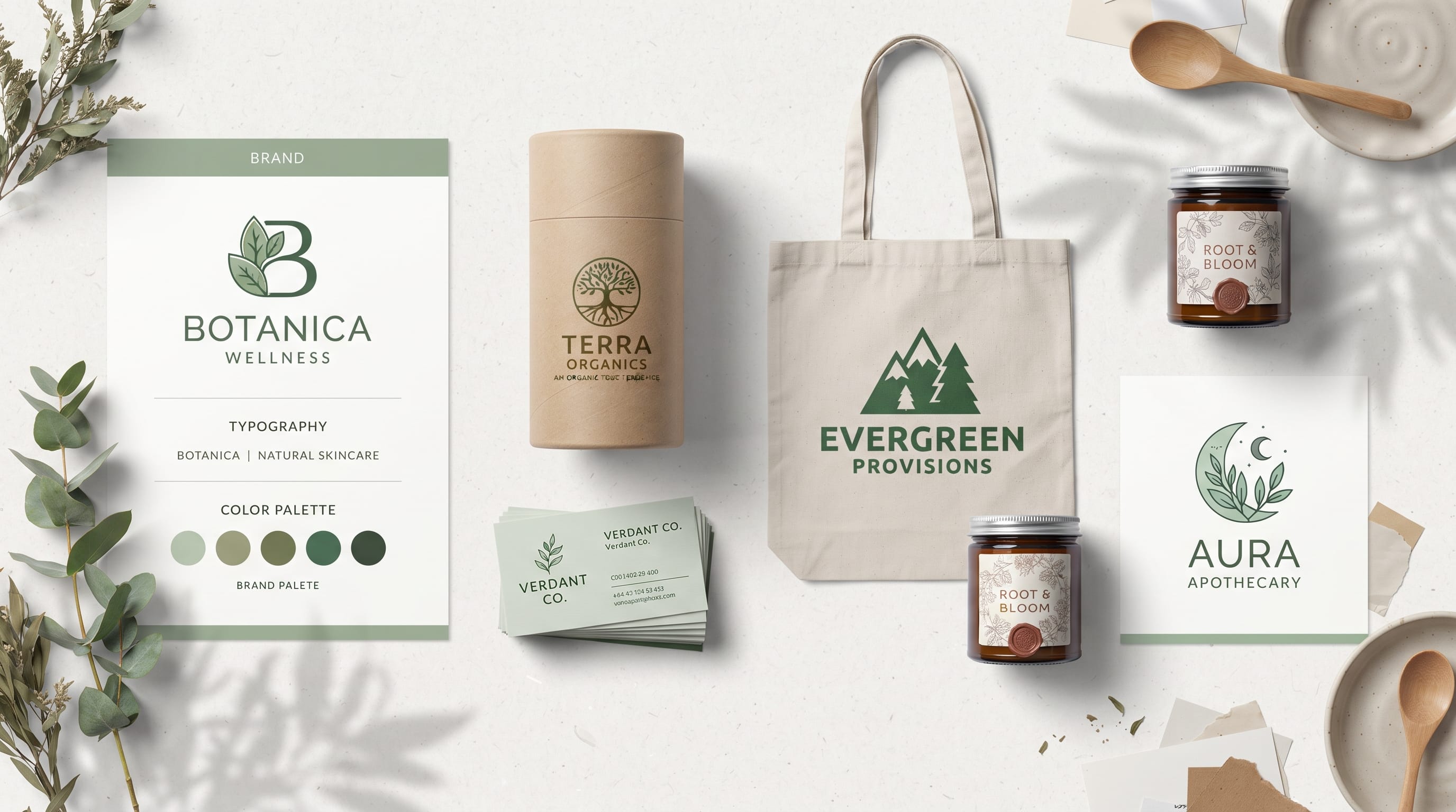 green logo design