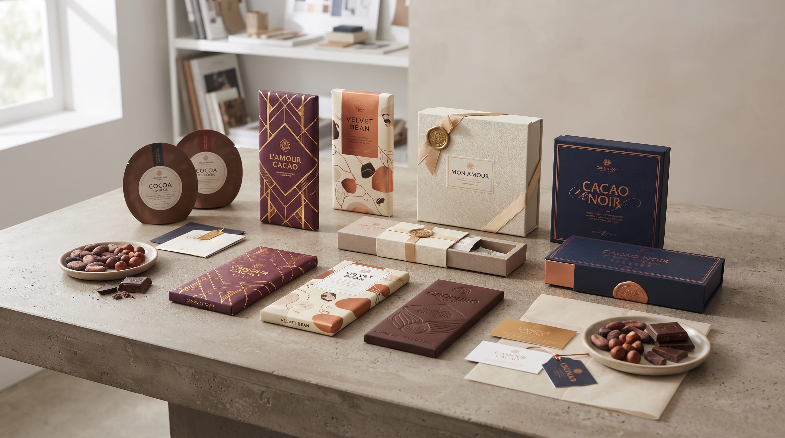 chocolate packaging design