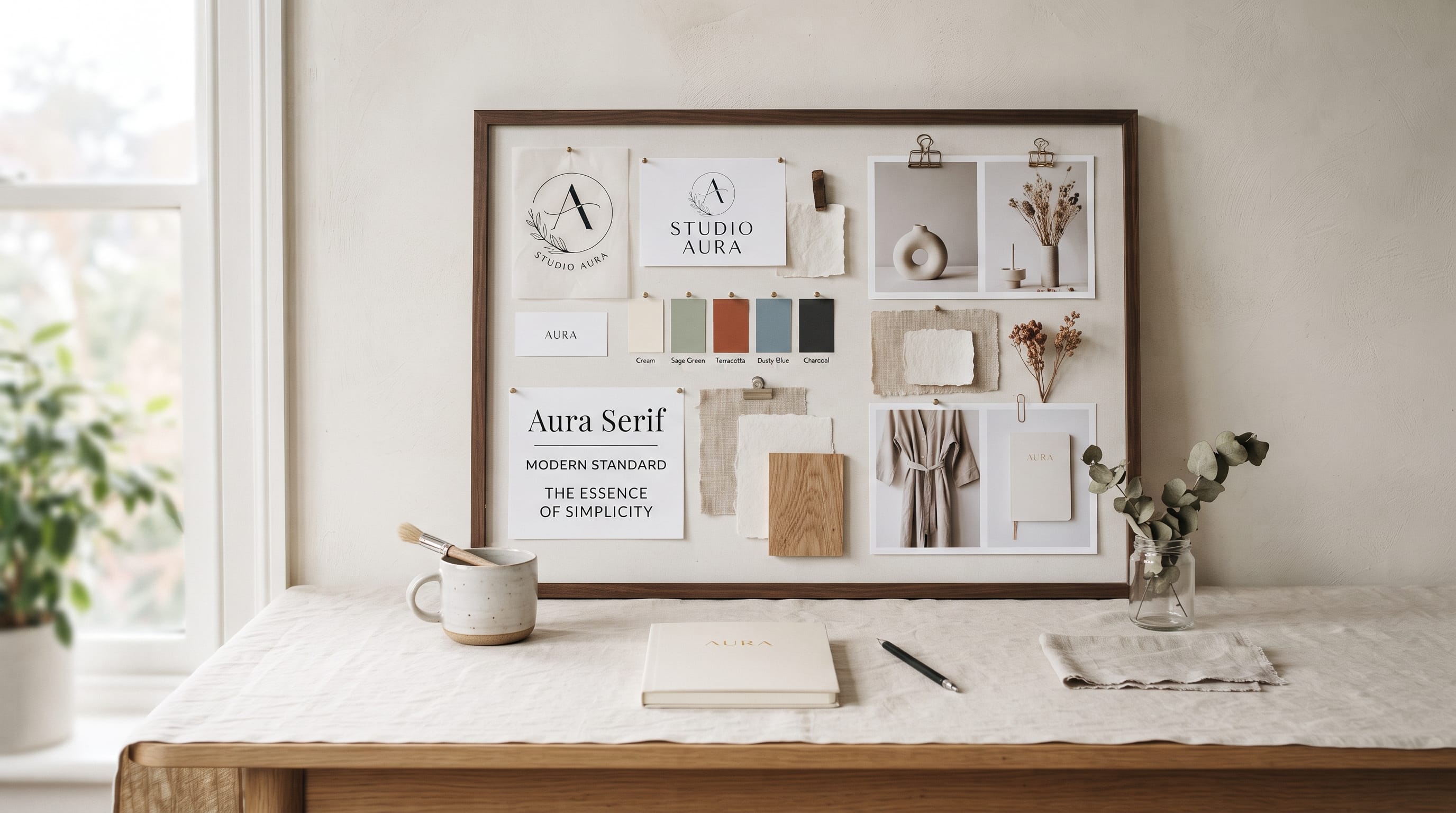 brand mood board