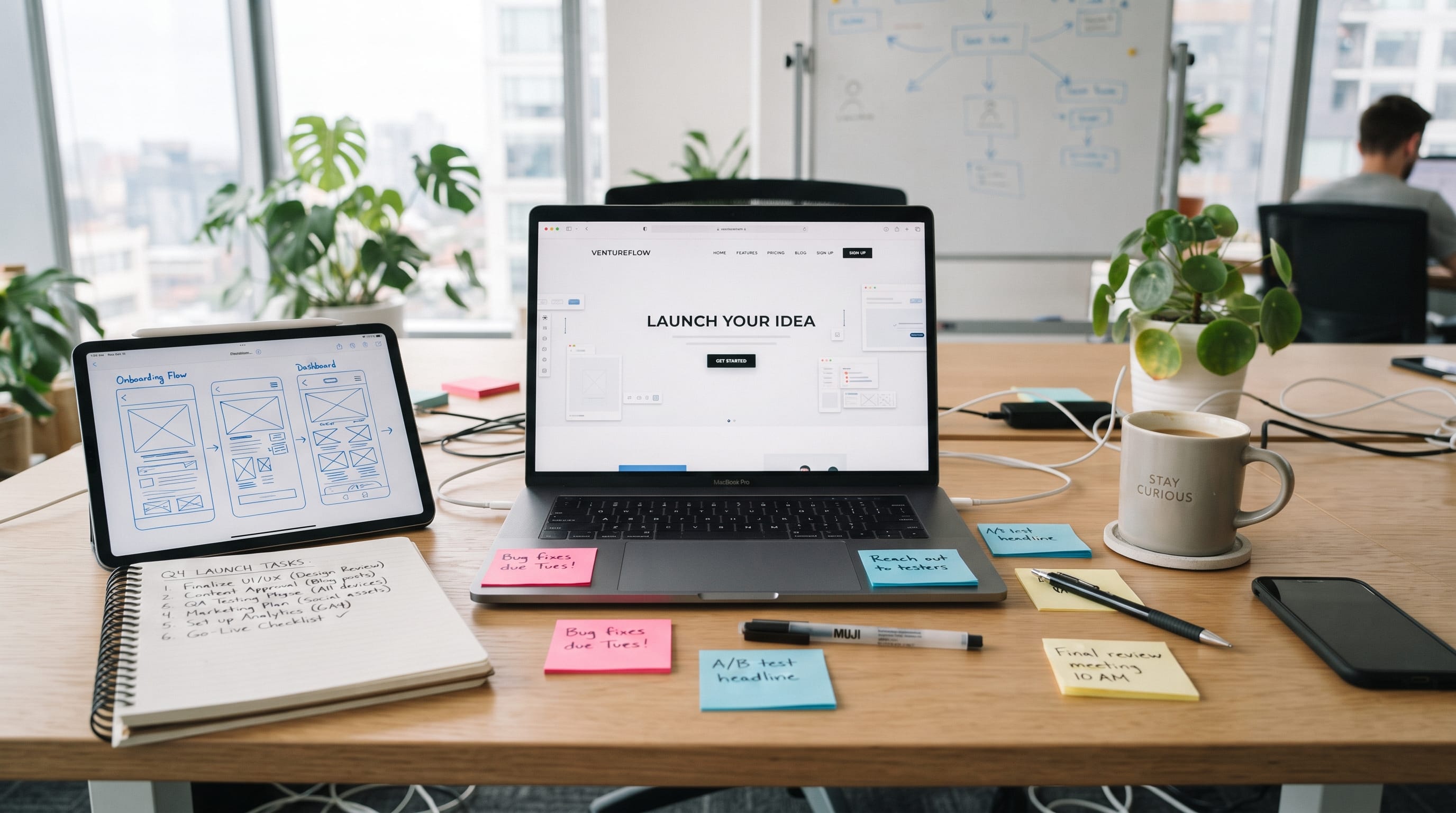 startup website design checklist